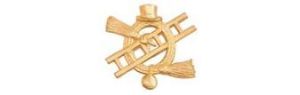 Billede af Logo, messing med skruer