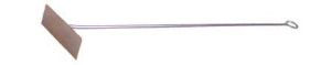 Billede af Kaminrager 55x135 mm. - 60 cm. skaft.