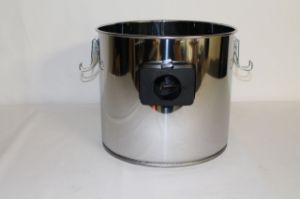 Billede af Stålbeholder 10 Ltr. ø340